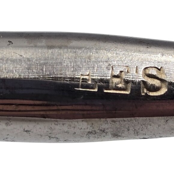 Landers Frary Clark 3 Piece Carving Set Sterling Stamped Band Vintage - Picture 6 of 13